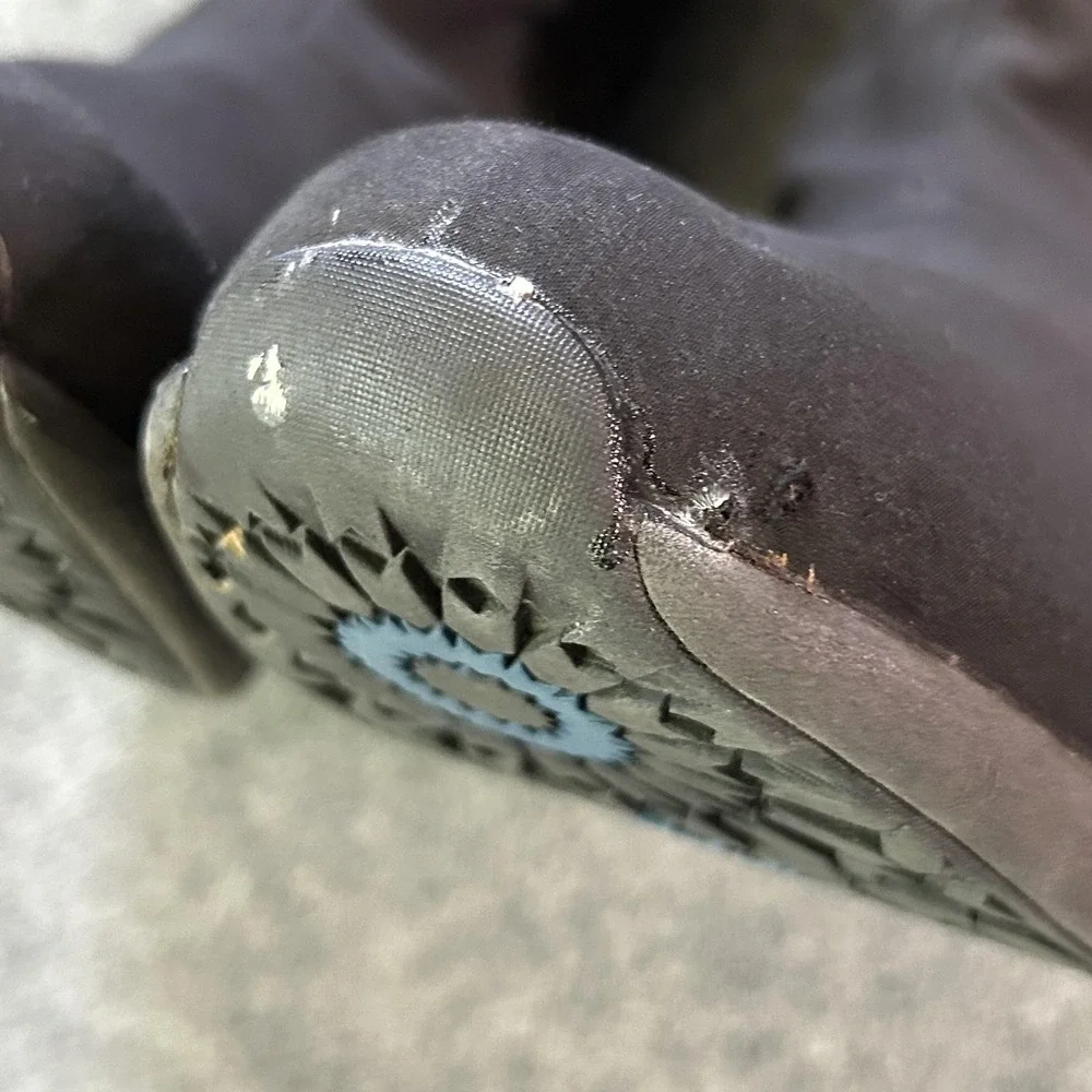 Patagonia Boots Fiona‎ Quilted Mid Snow Womens 9.5 Black Zip Insulated Winter
